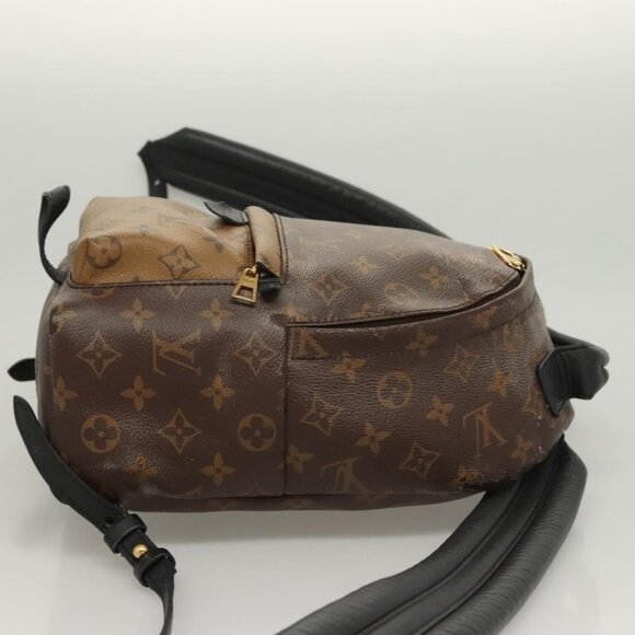 LOUIS VUITTON Monogram Reverse Palm Springs PM Backpack - Picture 4 of 15